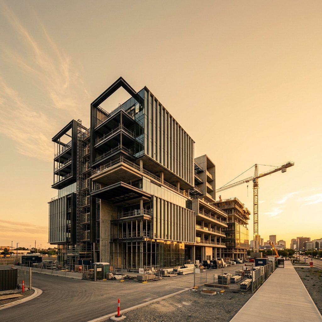 Chellam Construction modern building skeleton