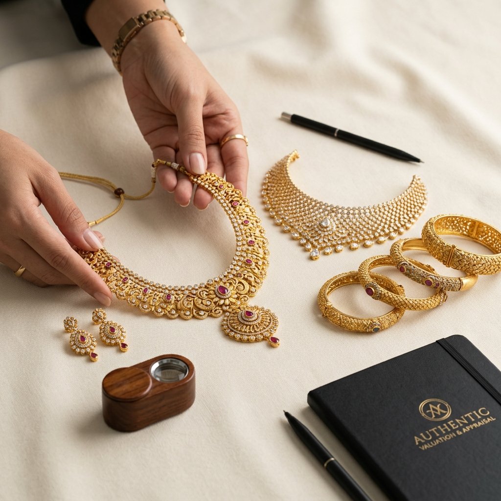 Indian bridal gold jewelry collections evaluation